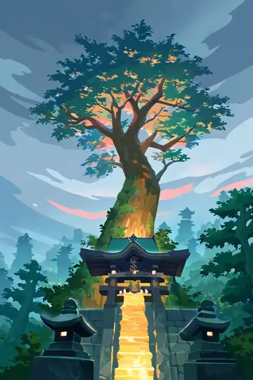 Shrine Torii lofi wallpaper shrine torii 2002727293