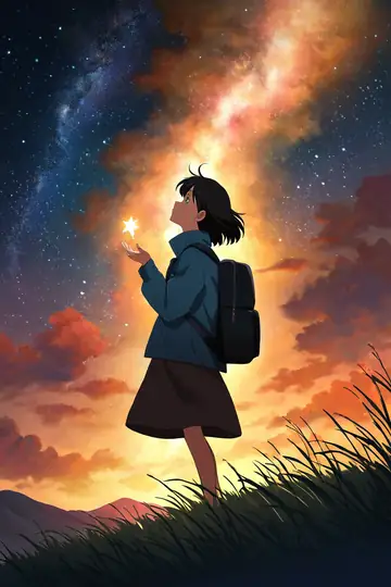 Stargazing Hilltop lofi wallpaper stargazing hilltop 0719599969