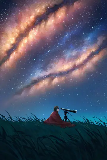Stargazing Hilltop lofi wallpaper stargazing hilltop 1321830095