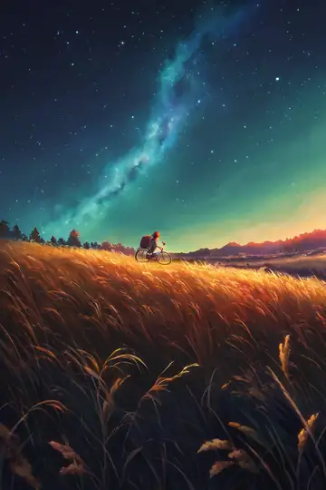 Stargazing Hilltop lofi wallpaper stargazing hilltop 1334545878