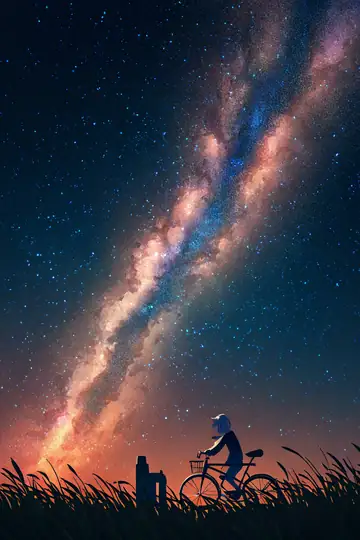 Stargazing Hilltop lofi wallpaper stargazing hilltop 1362865342