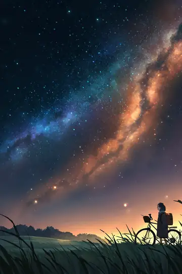 Stargazing Hilltop lofi wallpaper stargazing hilltop 1597469364