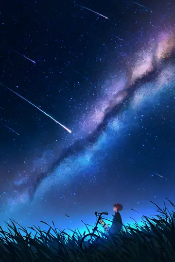Stargazing Hilltop lofi wallpaper stargazing hilltop 1636400111