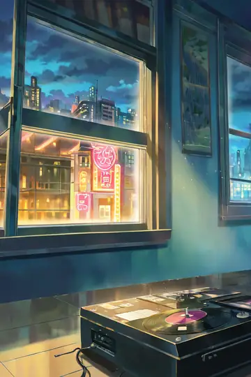 Vinyl Record Shop lofi wallpaper vinyl record shop 0647028469