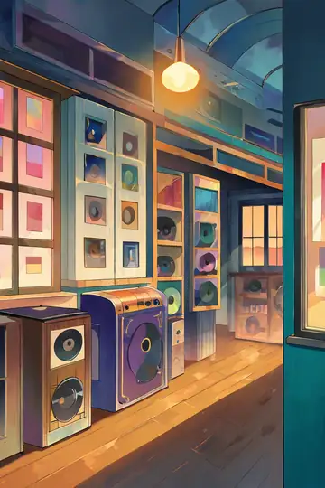 Vinyl Record Shop lofi wallpaper vinyl record shop 0953944780