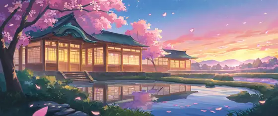 Cherry Blossom Path lofi wallpaper cherry blossom path 0288706897