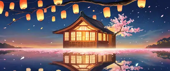 Cherry Blossom Path lofi wallpaper cherry blossom path 0630902305