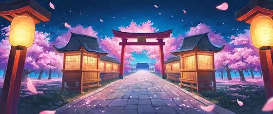 Cherry Blossom Path lofi wallpaper cherry blossom path 0988752837
