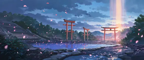 Cherry Blossom Path lofi wallpaper cherry blossom path 1599032109