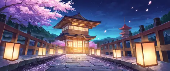 Cherry Blossom Path lofi wallpaper cherry blossom path 2078960223