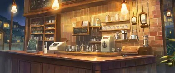 Coffee Shop Morning lofi wallpaper coffee shop morning 0226453647
