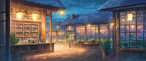 Coffee Shop Morning lofi wallpaper coffee shop morning 0303951383