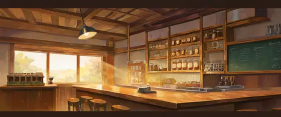 Coffee Shop Morning lofi wallpaper coffee shop morning 0599850194