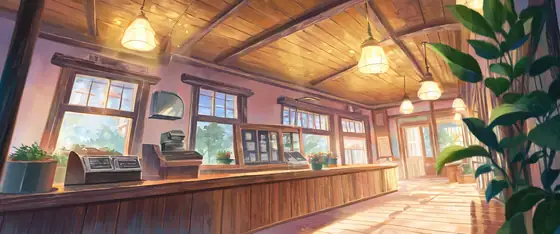 Coffee Shop Morning lofi wallpaper coffee shop morning 0711508647