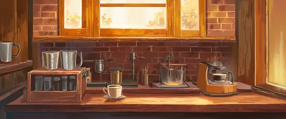 Coffee Shop Morning lofi wallpaper coffee shop morning 0720232738