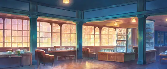 Coffee Shop Morning lofi wallpaper coffee shop morning 1018262659