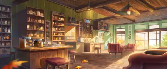 Coffee Shop Morning lofi wallpaper coffee shop morning 1477155466
