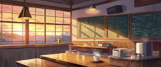 Coffee Shop Morning lofi wallpaper coffee shop morning 1548878400