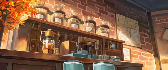 Coffee Shop Morning lofi wallpaper coffee shop morning 1839977051