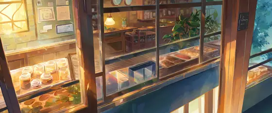 Coffee Shop Morning lofi wallpaper coffee shop morning 1904815033