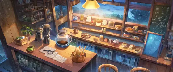 Coffee Shop Morning lofi wallpaper coffee shop morning 2022016282