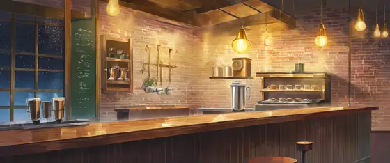 Coffee Shop Morning lofi wallpaper coffee shop morning 2085852446