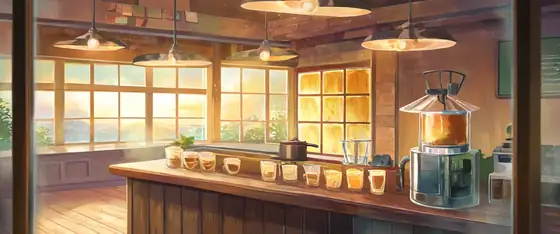 Coffee Shop Morning lofi wallpaper coffee shop morning 2139942330