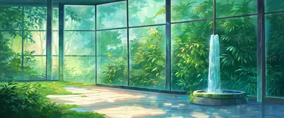 Greenhouse Morning lofi wallpaper greenhouse morning 1425096882