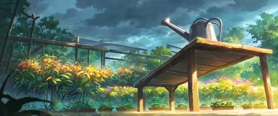 Greenhouse Morning lofi wallpaper greenhouse morning 1469249750