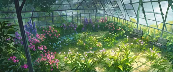 Greenhouse Morning lofi wallpaper greenhouse morning 2059977244
