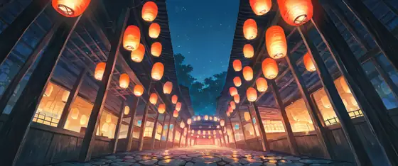 Lantern Festival Night lofi wallpaper lantern festival night 0267309359