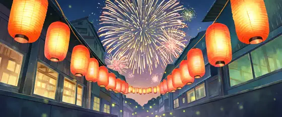 Lantern Festival Night lofi wallpaper lantern festival night 0703964629