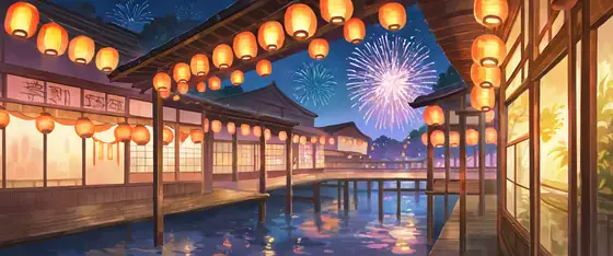 Lantern Festival Night lofi wallpaper lantern festival night 1355987342