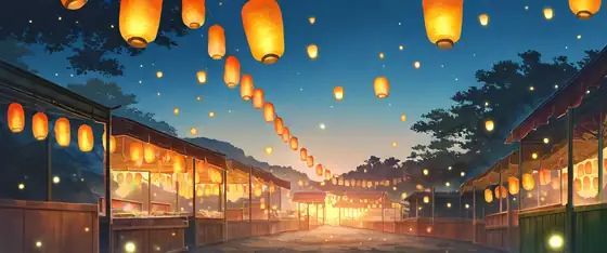 Lantern Festival Night lofi wallpaper lantern festival night 1768322755
