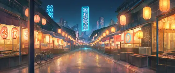 Night Market lofi wallpaper night market 0329673447