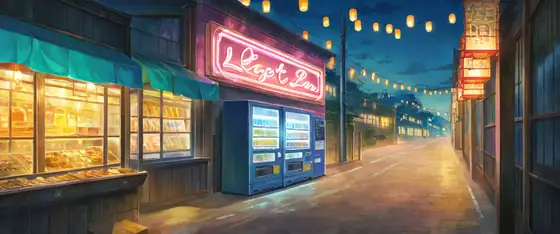 Night Market lofi wallpaper night market 0379497322