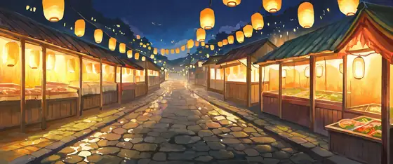 Night Market lofi wallpaper night market 0638167393