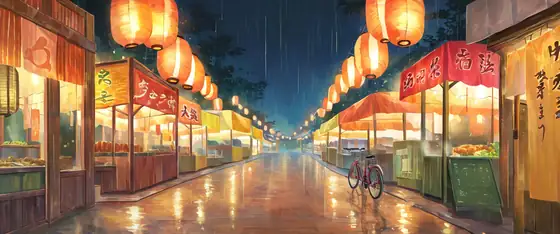 Night Market lofi wallpaper night market 0764201105