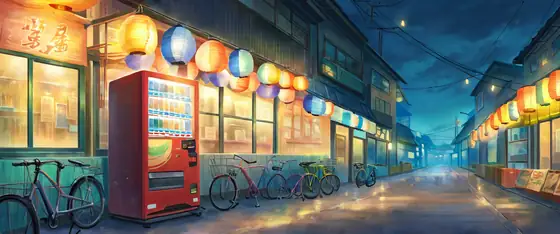 Night Market lofi wallpaper night market 0895100733
