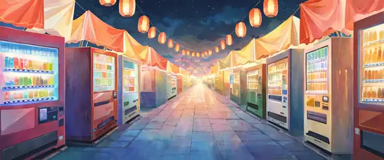 Night Market lofi wallpaper night market 1307007996
