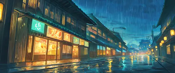Old Alley Rain lofi wallpaper old alley rain 0673405359