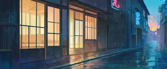 Old Alley Rain lofi wallpaper old alley rain 0743472307