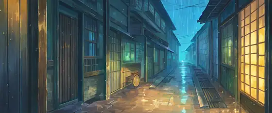 Old Alley Rain lofi wallpaper old alley rain 0748015734