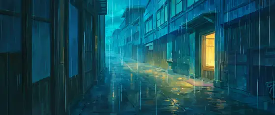 Old Alley Rain lofi wallpaper old alley rain 0911103134
