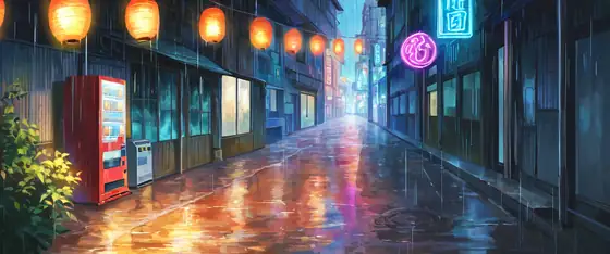 Old Alley Rain lofi wallpaper old alley rain 1569510180