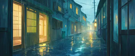 Old Alley Rain lofi wallpaper old alley rain 1858468315