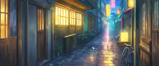 Old Alley Rain lofi wallpaper old alley rain 1879895431