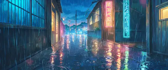 Old Alley Rain lofi wallpaper old alley rain 1950938248