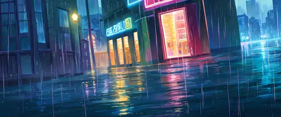 Old Alley Rain lofi wallpaper old alley rain 2123113183