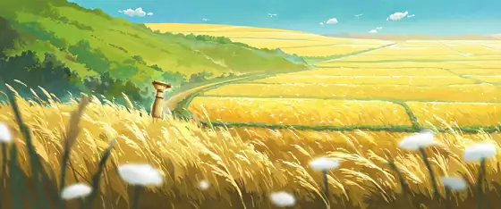 Rice Fields Summer lofi wallpaper rice fields summer 1468166767